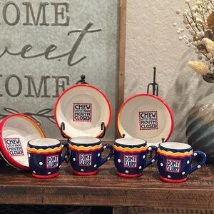 VTG 1999 Mary Engelbreit “Mind your Manners Collection” Mug & bowl set by Enesco